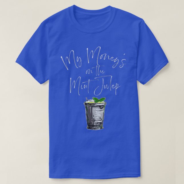 Funny Derby Day and mint juleps, Kentucky horse ra T Shirt (Design framsida)