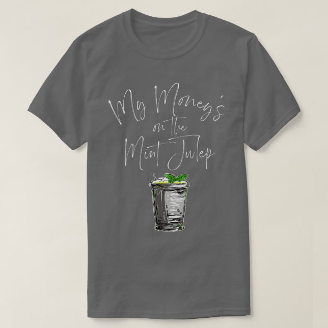 Funny Derby Day and mint juleps Kentucky horse rac T Shirt (Design framsida)