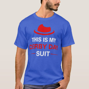Funny Derby Day Horse Hat Derby Kostym Kentucky Ra T Shirt