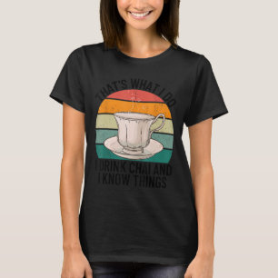 Funny Desi Tea Pakistani Indian Hindi Chai Älskare T Shirt