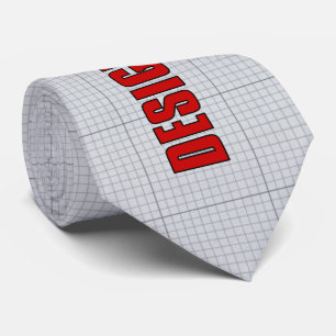 Funny Design Ingenjör gillar att spela med modelle Slips