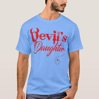 Funny Devil's DaughterHalloween Costume Horror 128 T Shirt
