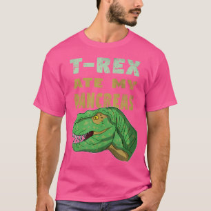 Funny Diabetes T-Rex Ate My Pancreas Distress T Shirt