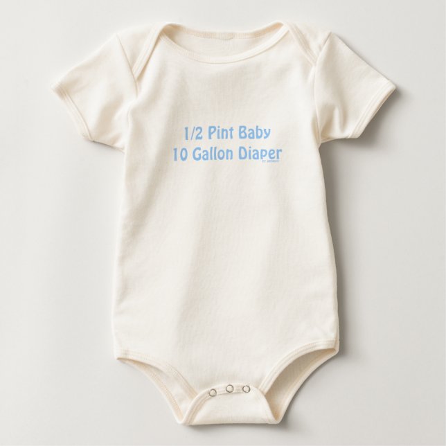 Funny Diaper Citotes Baby Shirt Tröja (Framsida)