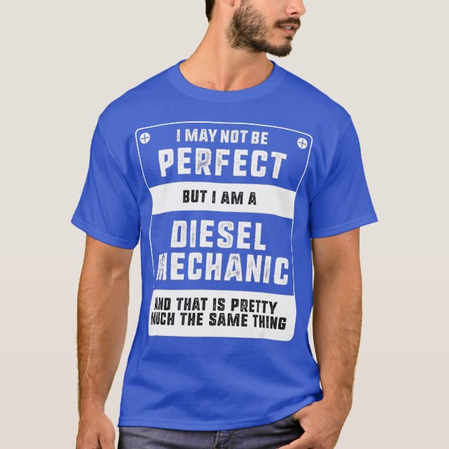 Funny Diesel Mechanic Shirts Gift T Shirt (Framsida)
