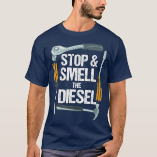 Funny Diesel Mechanics Gift Diesel Lastbil Pickup T Shirt