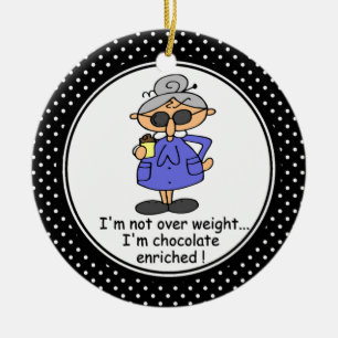 Funny Diet Humor jul Ornament