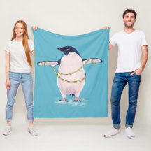 Funny Dieting Penguin