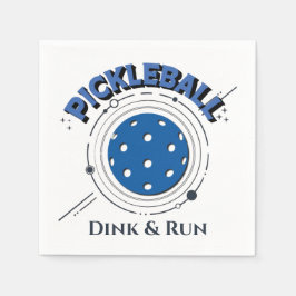 Funny Dink & Springa Pickleball Pappersservett