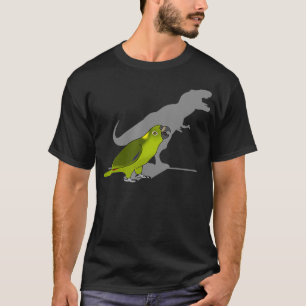 Funny dinosaur Birb T-rex-Gult Naped Amazon T Shirt