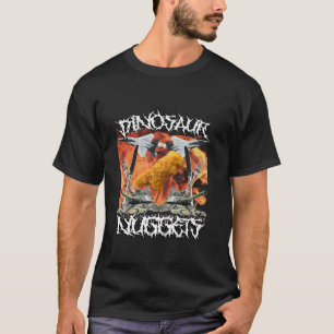 Funny Dinosaur Chicken Nugget Bootleg Hardcore Fla T Shirt