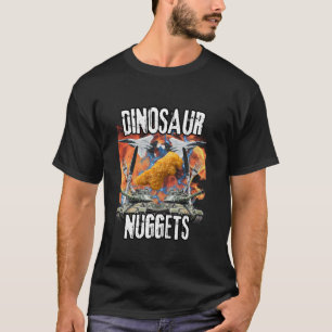 Funny Dinosaur Chicken Nugget Bootleg Hardcore Fla T Shirt
