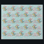 Funny Dinosaur-jul Presentpapper<br><div class="desc">Lägg dina gåvor i glädje den här julhelgen med vår berömvärda julomslutning papper! Perfekt för dino älskare i alla åldrar. Gör varje gåva till en roligt överraskning med exklusiv från Baby Boutique!</div>