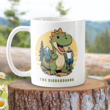 Funny Dinosaur-kampanj utomhus Anpassningsbar Fami