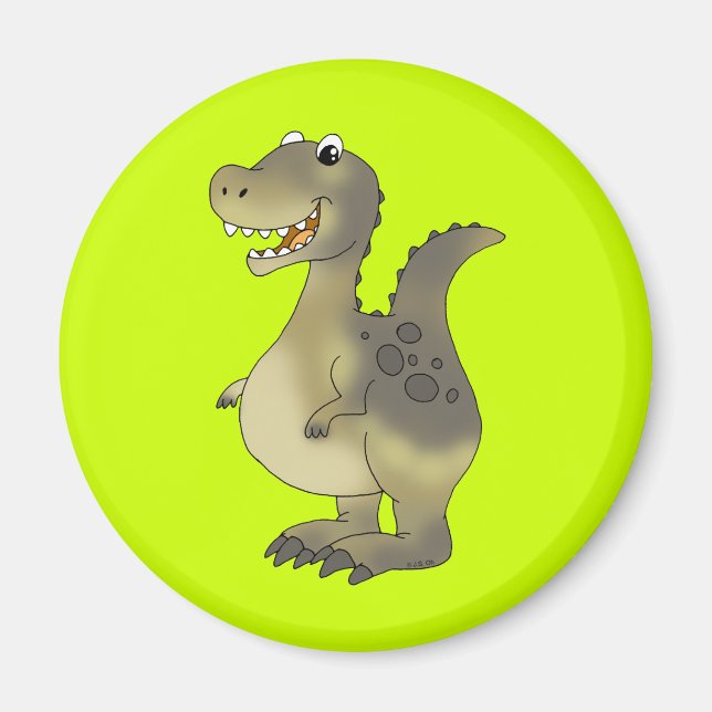 Funny dinosaur magnet (Framsidan)