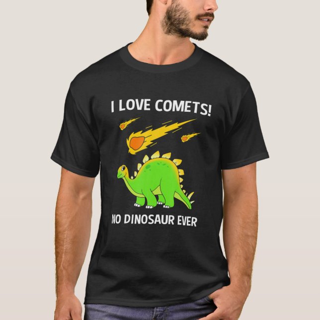 Funny Dinosaur Stegosaurus T Shirt (Framsida)