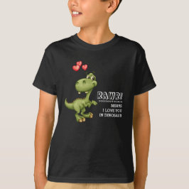 Funny Dinosaur Valentines Day Gift T-shirt