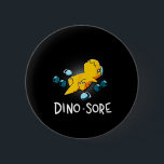 Funny Dinosaur Workout Gym Fitness Lifting  Knapp<br><div class="desc">Funny Dinosaur Workout Gym Fitness Lifting</div>