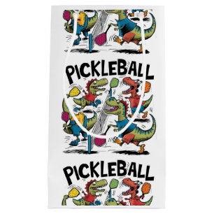 Funny Dinosaurs spelar abstrakt för Pickleball