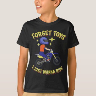 Funny Dirt Bike Gift För barn Off Road Motorcykel T Shirt