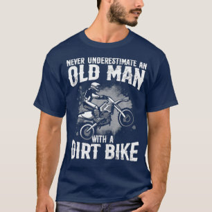 Funny Dirt Bike Gift för Motocross Älskare Far T Shirt