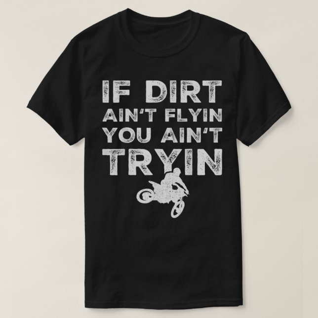 Funny Dirt Bike Rider Gift Supercross MX Motocross T Shirt (Design framsida)