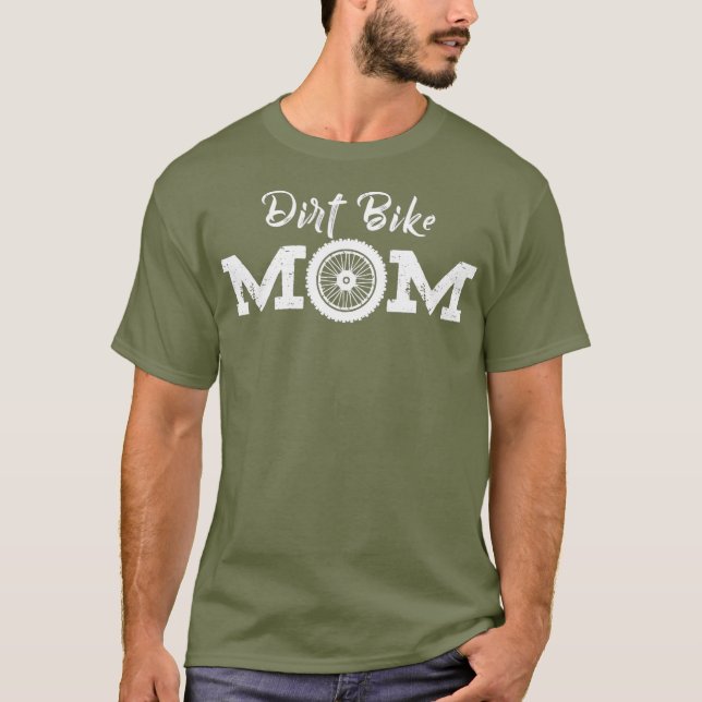 Funny Dirt Cycle Mamma Tävling Gift for Women MAMM T Shirt (Framsida)