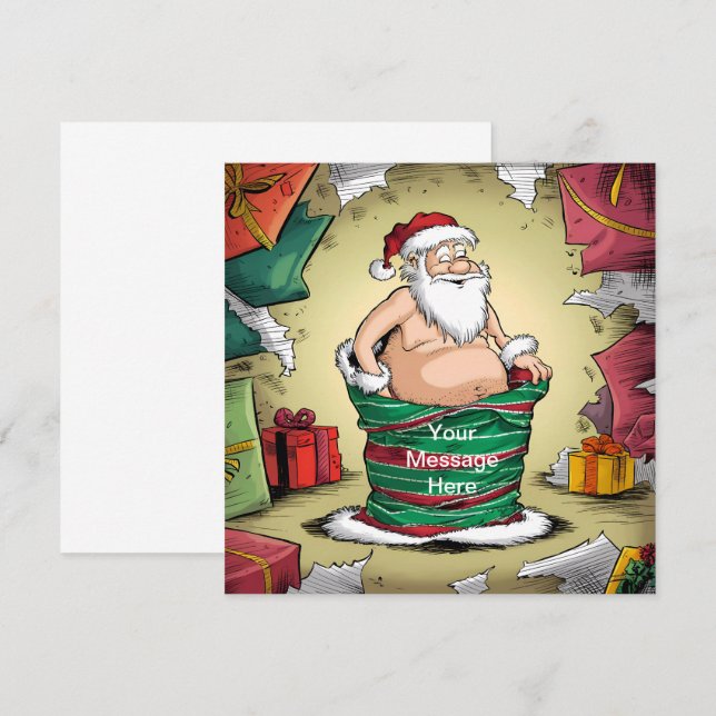 Funny Dirty julsamling Inbjudningar (Fram/baksida)