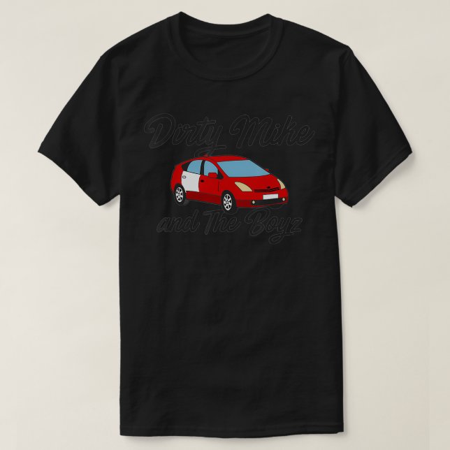 Funny Dirty Mike och Boys Soppa Kitchen Hybrid  T Shirt (Design framsida)
