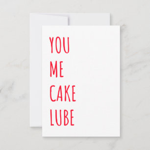 Funny Dirty Naughty Birthday Card Tack Kort