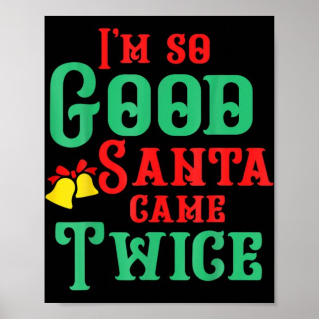 Funny Dirty Naughty Inappropriate Christmas T Shir Poster (Framsidan)