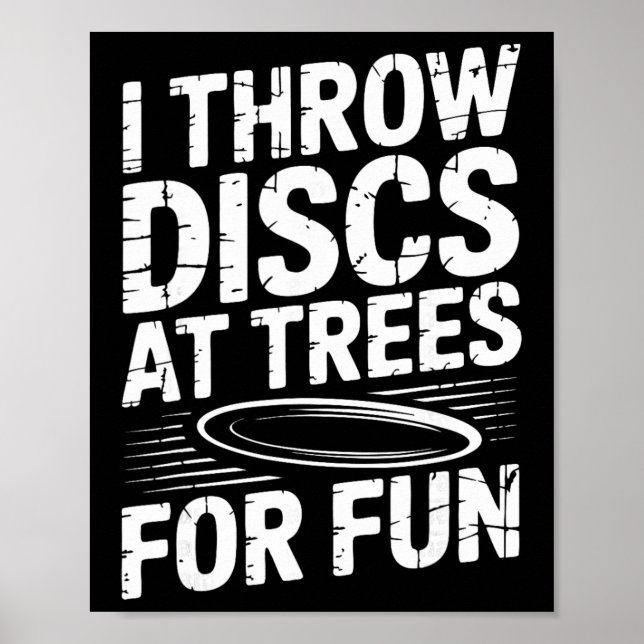 Funny Disc Golf Course  Poster (Framsidan)
