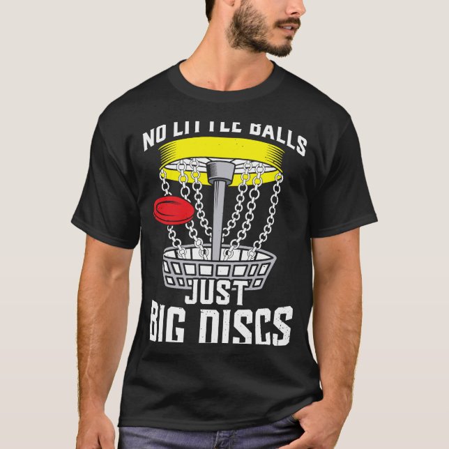 Funny Disc Golf Outfit T Shirt (Framsida)