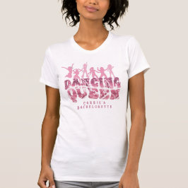 Funny Disco Bachelorette Party Retro Dancing Queen T Shirt