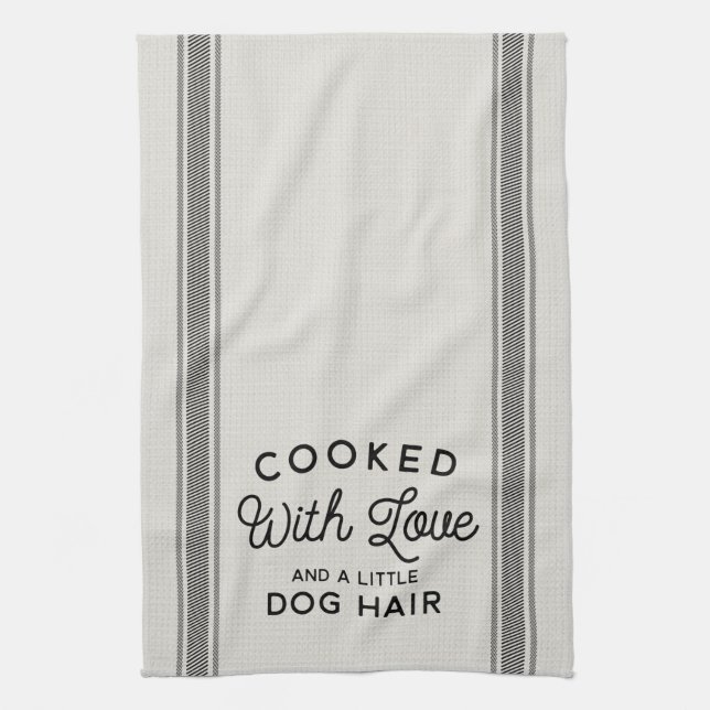 Funny Dish Towel, Hund älskare kök Towel Kökshandduk (Vertikal)