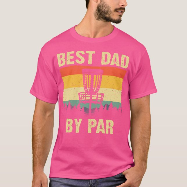 Funny Disk Golf Art För manar Pappa Disk Golf Play T Shirt (Framsida)