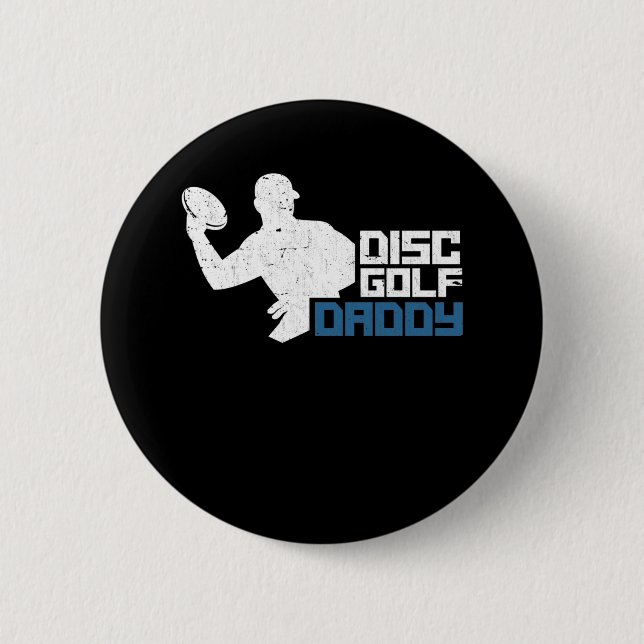 Funny Disk Golf Far Frisbee Pappa Knapp (Framsida)