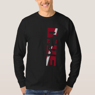 Funny Distress Dyka Flagga USA flagga Diver T Shirt