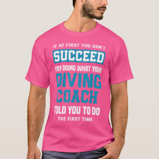 Funny Dive Dyka Instruktör Diver Diving Co. T Shirt