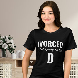 Funny Divorce Shirt - Nyligen skild gåva T Shirt
