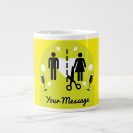 Funny Divorce Survivor Sympathy Jumbo Mugg
