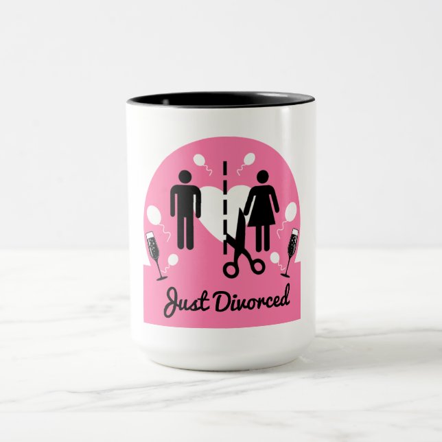 Funny Divorce Sympathy Gifts Mugg (Center)