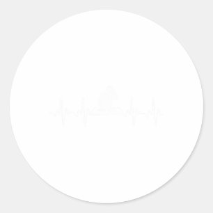 Funny Dj Art För manar Women Vinyl Record Älskare  Runt Klistermärke