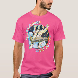 Funny Dj Shirt Spaceman Edm Gear Rave Clothing Tec T