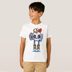 Funny Dj Skull T Shirt