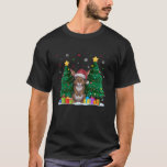Funny Djur älskare Rabbit Santa Hat Ugly Christma T Shirt<br><div class="desc">Funny Djur älskare Rabbit Santa Hat Ugly julsvenater T Shirt</div>