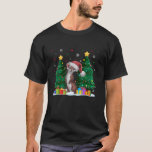 Funny Djur älskare Weasel Santa Hat Ugly Christma T Shirt<br><div class="desc">Funny Djur älskare Weasel Santa Hat Ugly jul Sweater T Shirt</div>