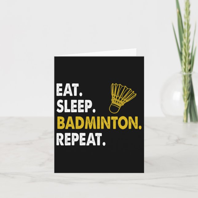 Funny Dminton Shuttle Novelty Tee Kort (Framsida)