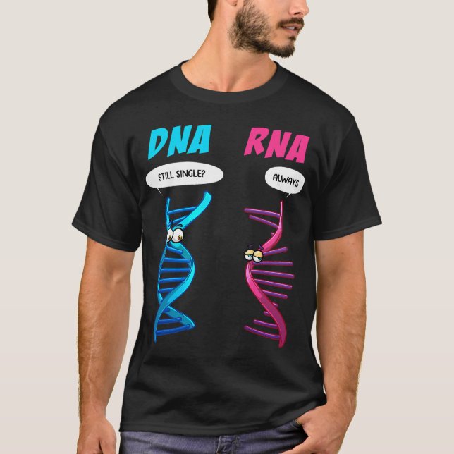 Funny DNA RNA Design Manar Women Biology Genetics  T Shirt (Framsida)