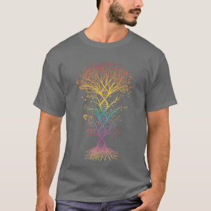 Funny DNA Tee Livets träd Genetics Biology Teache